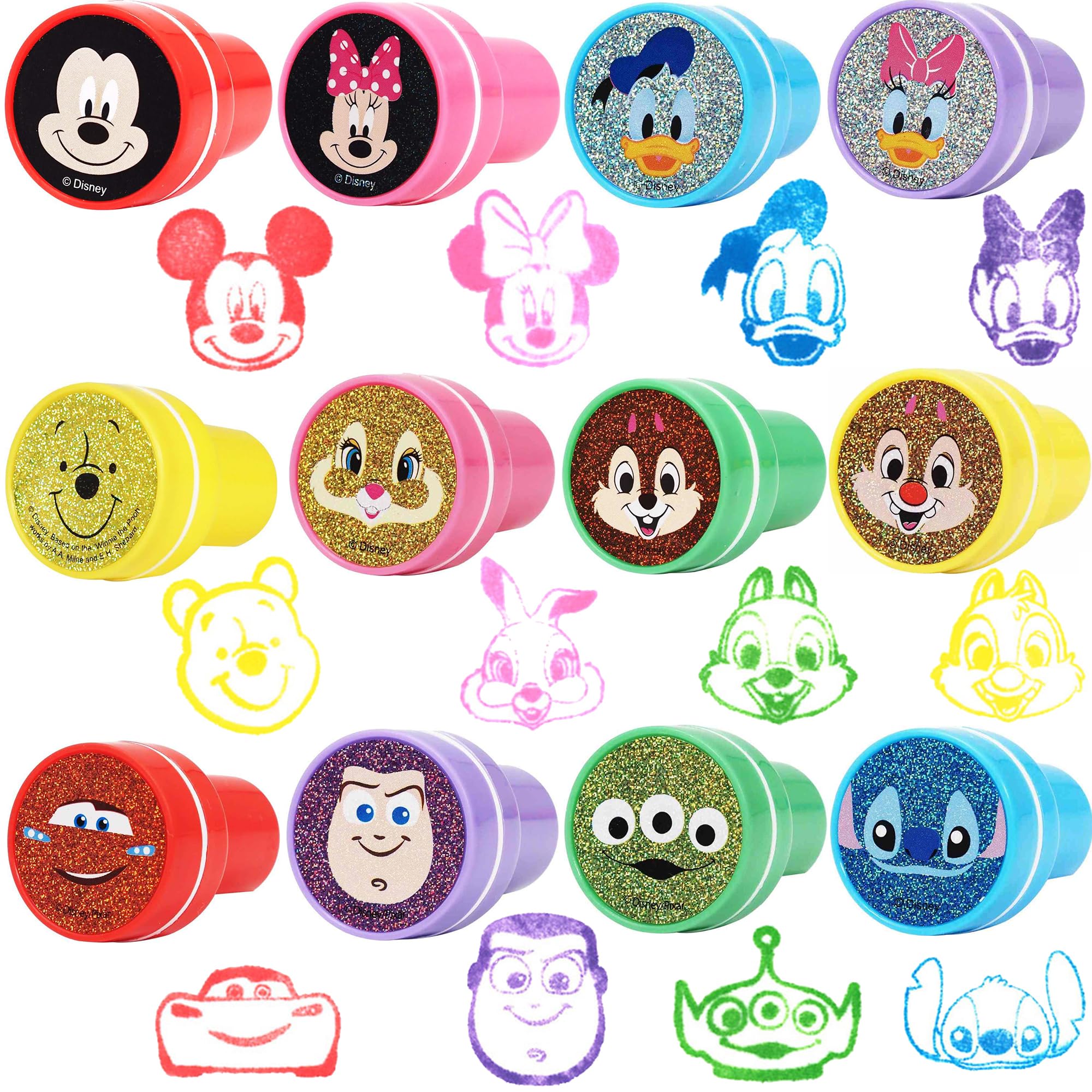 Amazon.co.jp: スタンプ デ ィ ズ ニ ー オールスター ミニ スタンプ