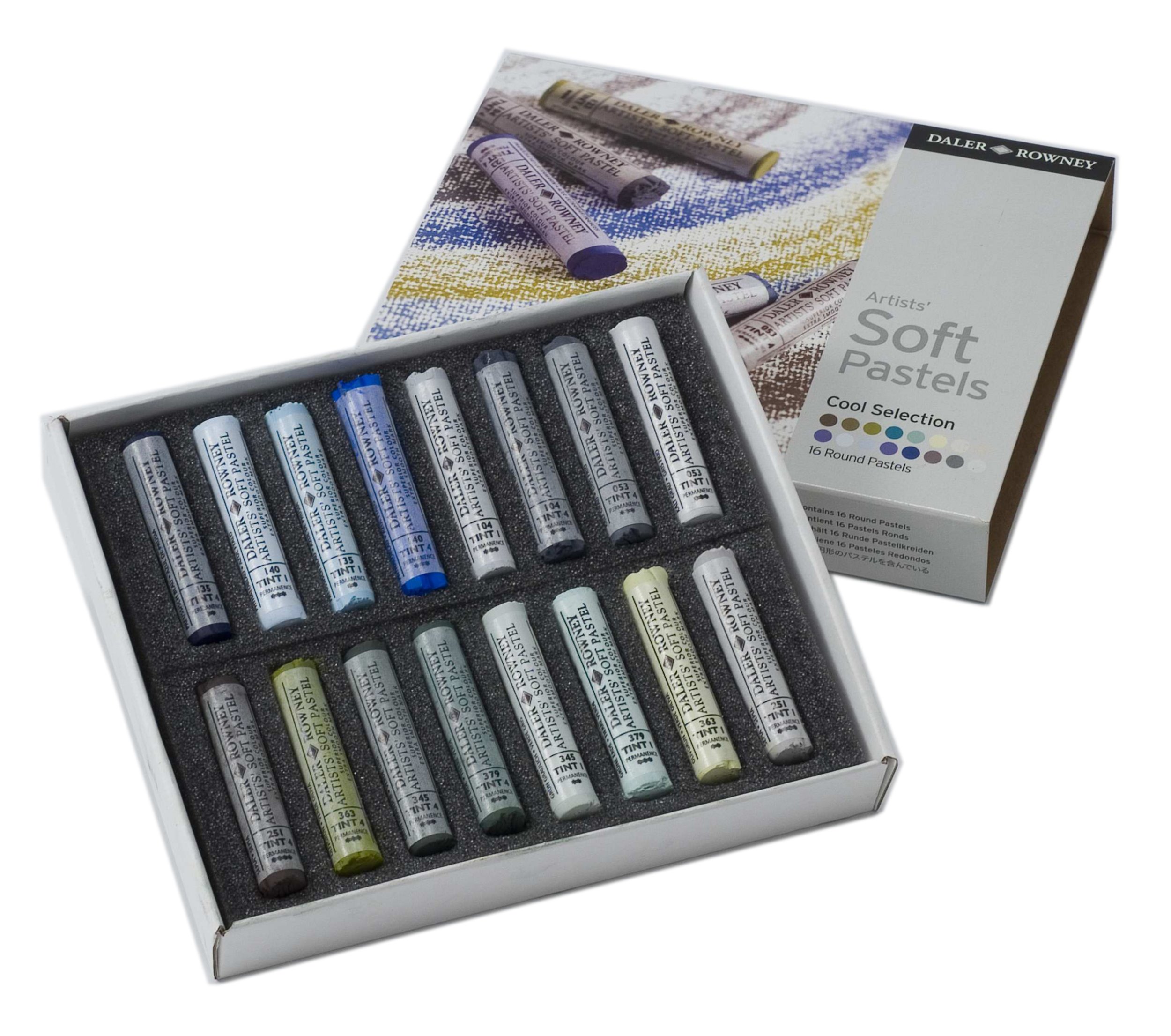 Amazon | ラウニー ソフトパステル 16色セット クール | パステル 通販
