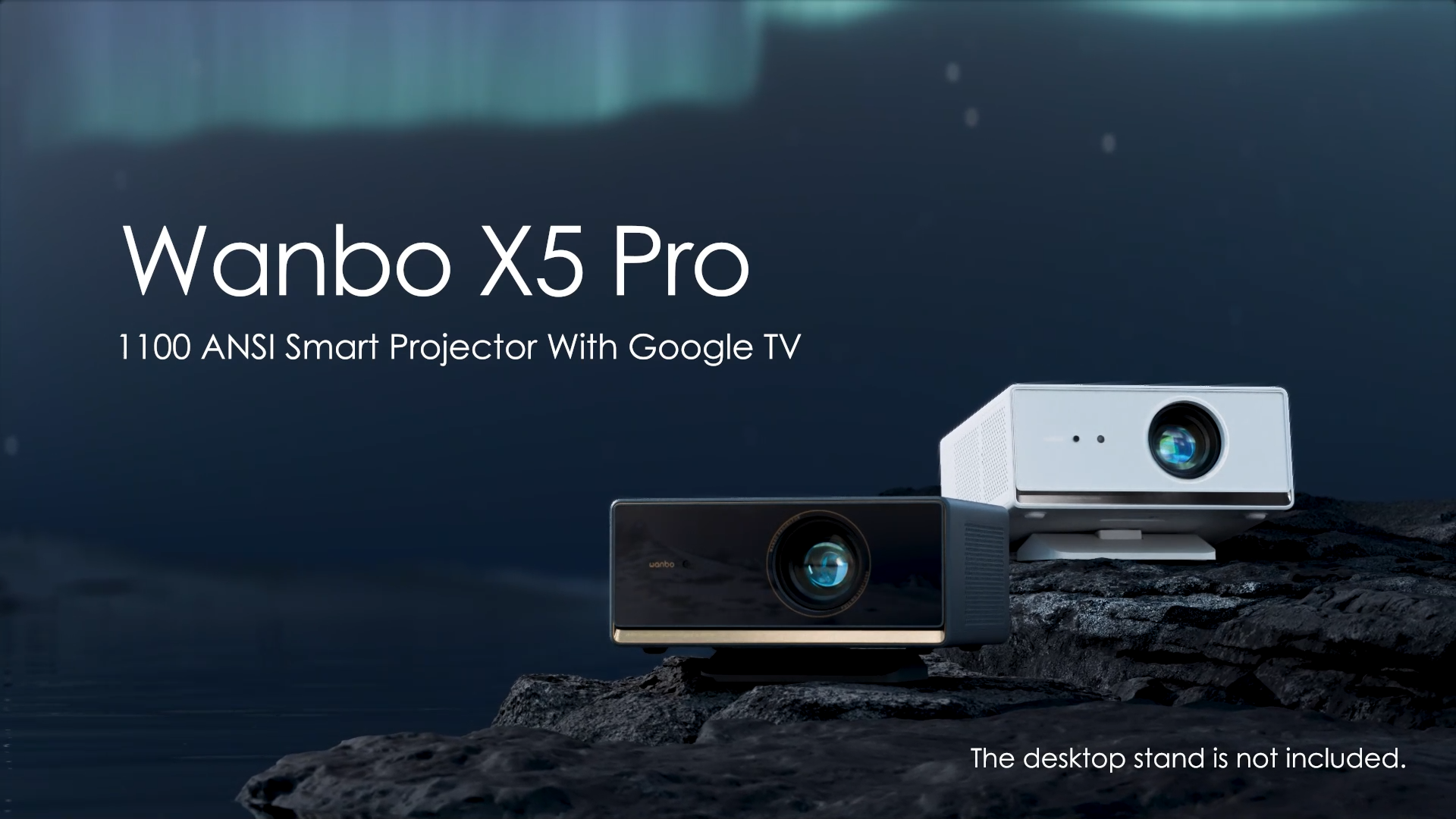 Amazon.com: Wanbo X5 Pro Google TV Smart Projector with Wi-Fi