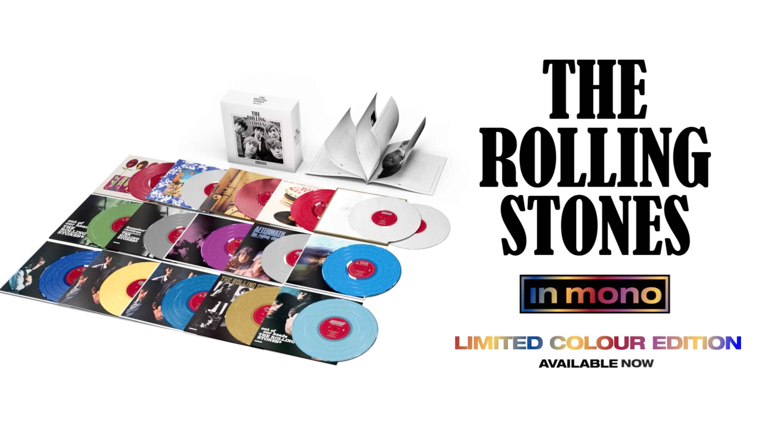 Amazon.com: The Rolling Stones In Mono[16 Color LP Box Set]: CDs