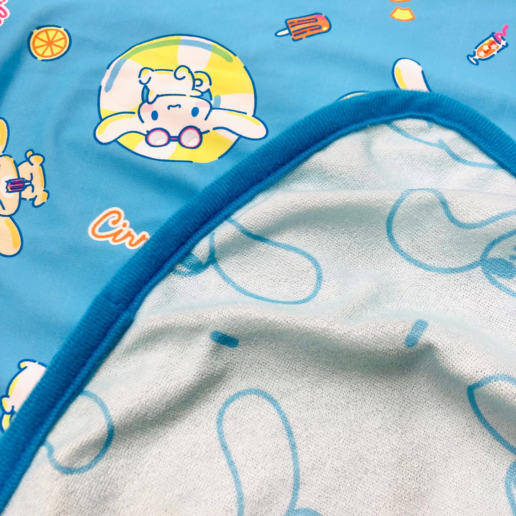 Amazon｜MORIPiLO サンリオ タオルケット 夏用 膝掛け (シナモロール