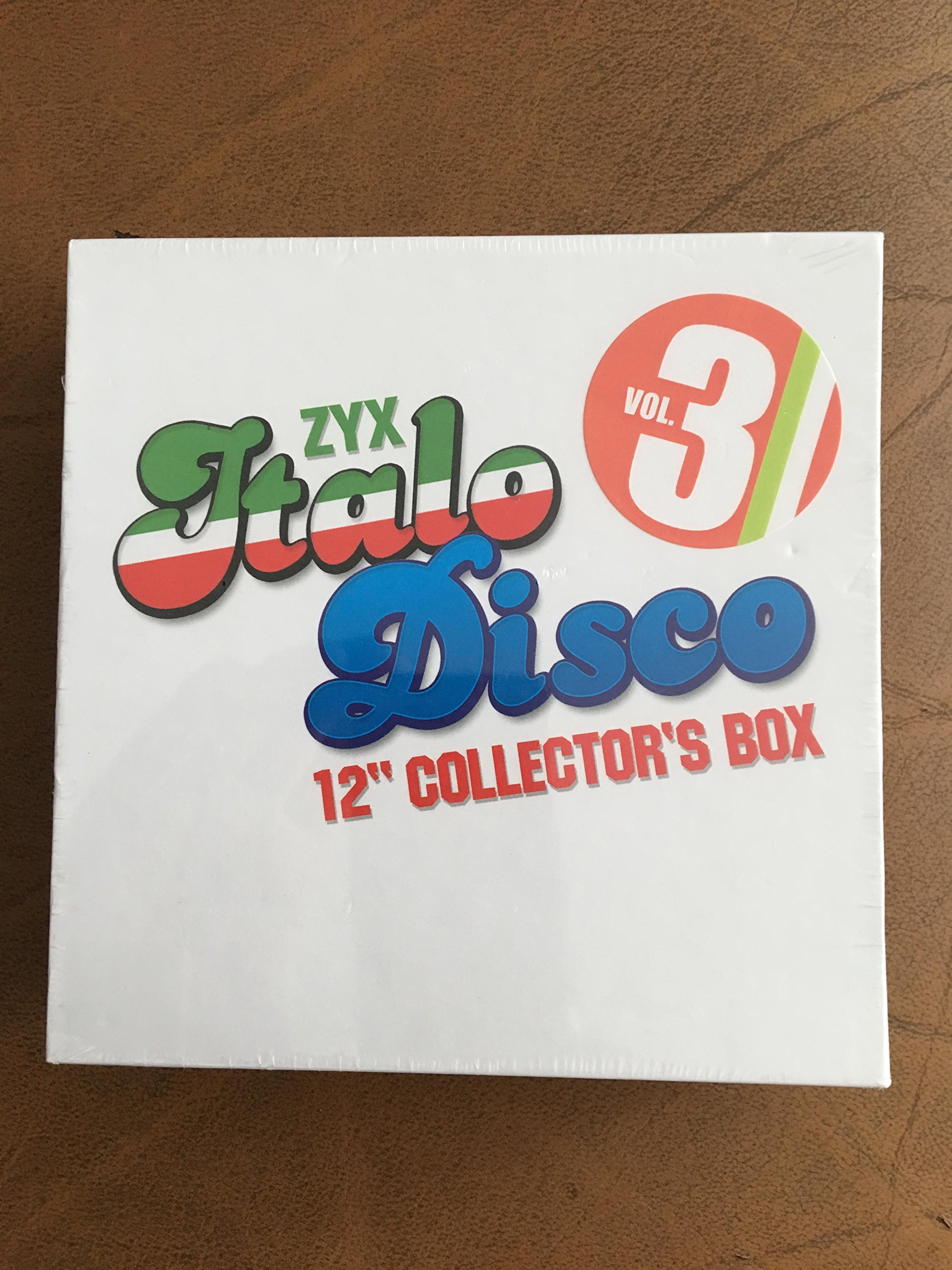 Italo Disco 12 Inch Collector s Box 3 : Various: Amazon.pl: Książki