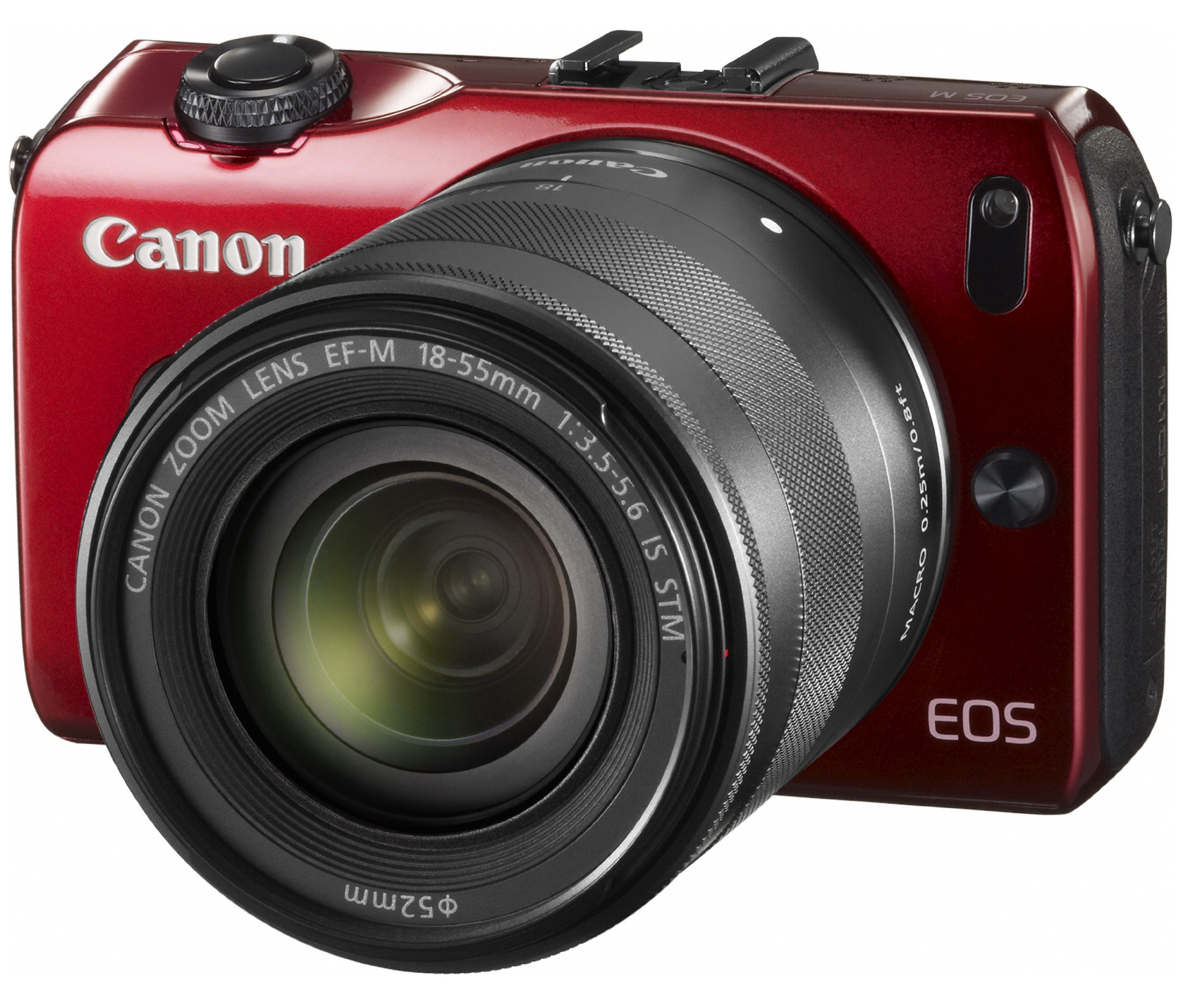 Canon EOS-M Mirrorless Digital Camera with EF-M 18-55MM, 22Mm STM
