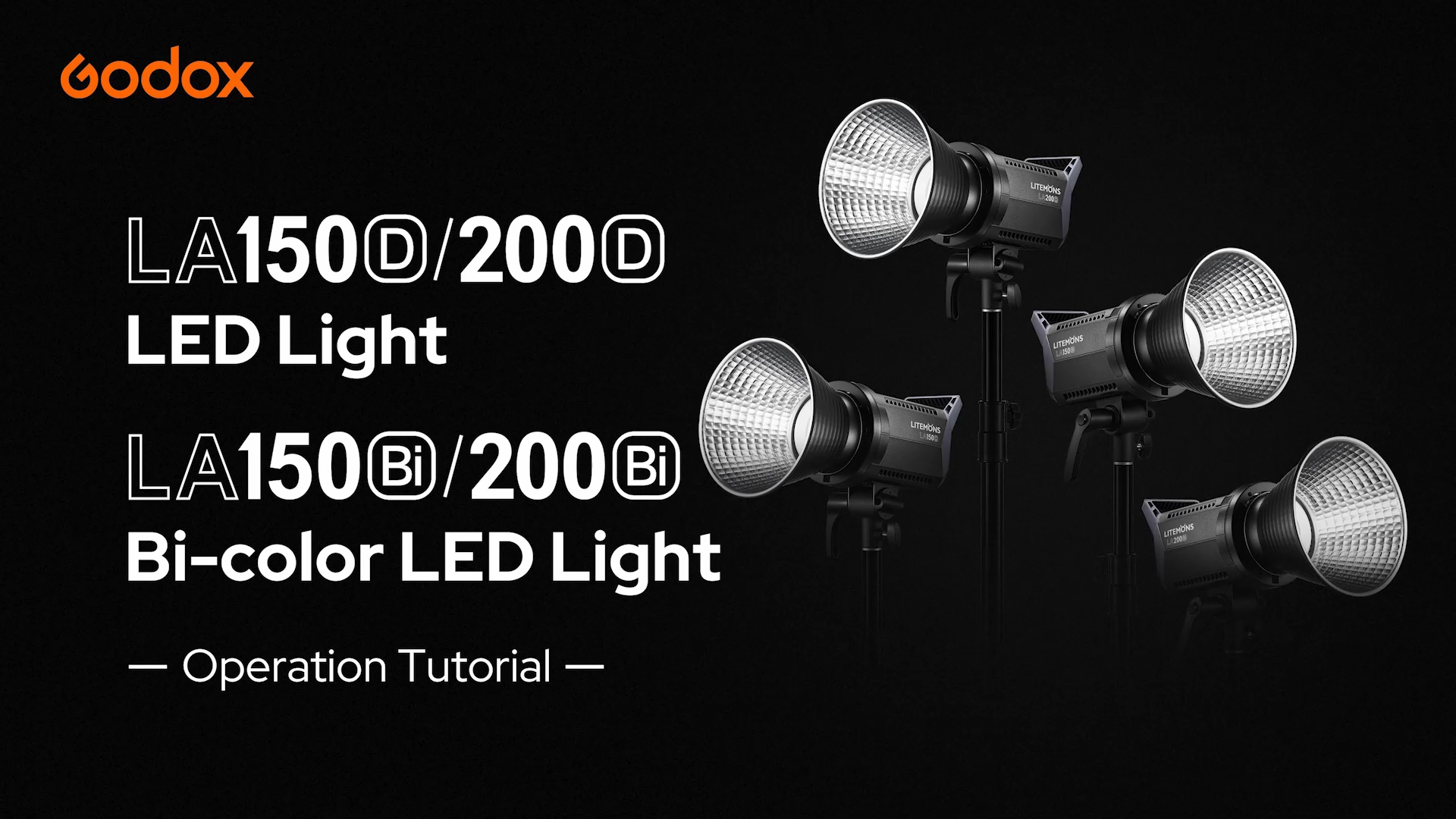 Amazon.com : Godox Litemons LA200D 200W LED Video Light with