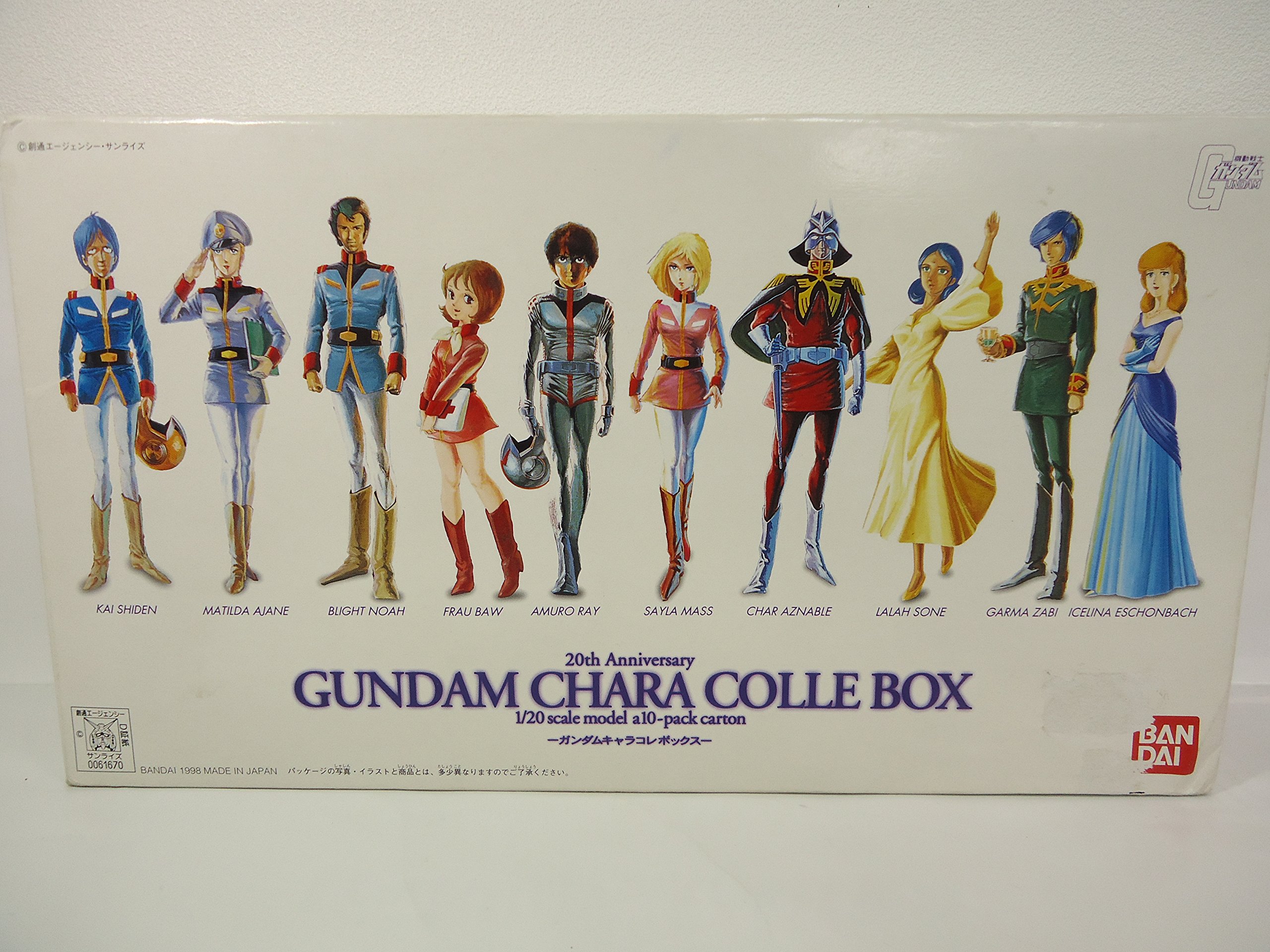 Amazon | 20th Anniversary ガンダムキャラコレボックス