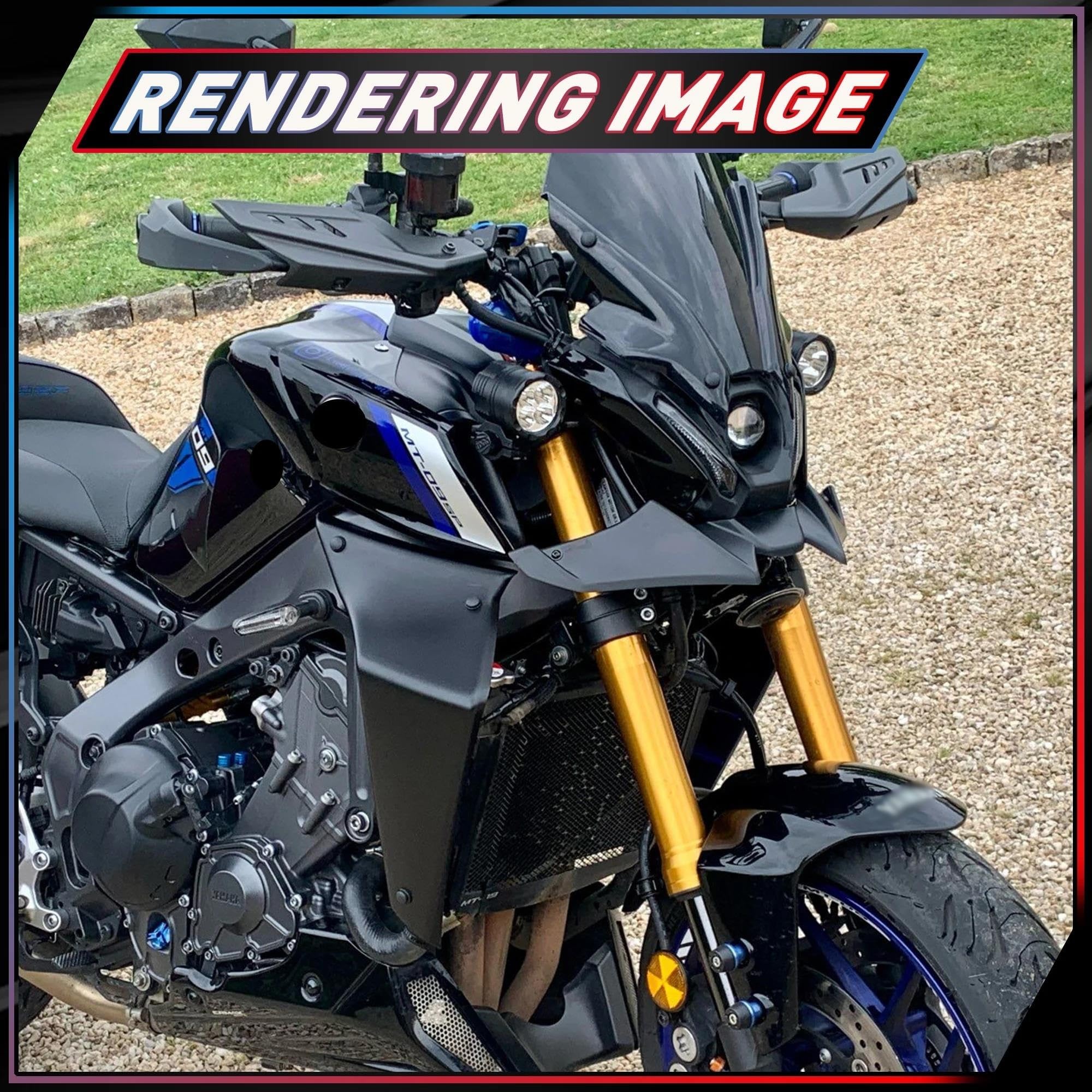 Amazon.co.jp: オートバイスポイラー に適合する MT09 SP MT-09 2021