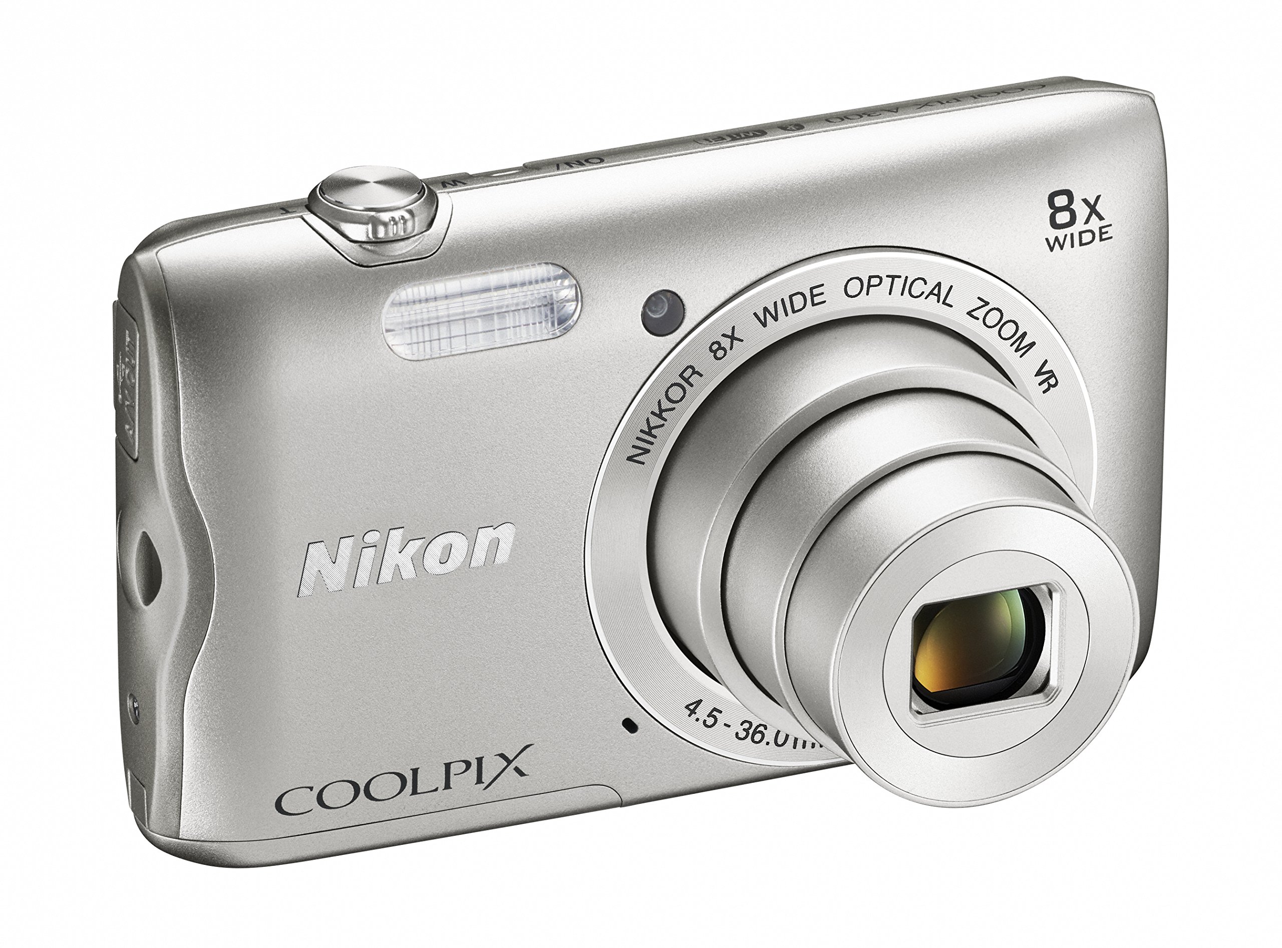 Amazon | Nikon デジタルカメラ COOLPIX A300 光学8倍ズーム 2005万