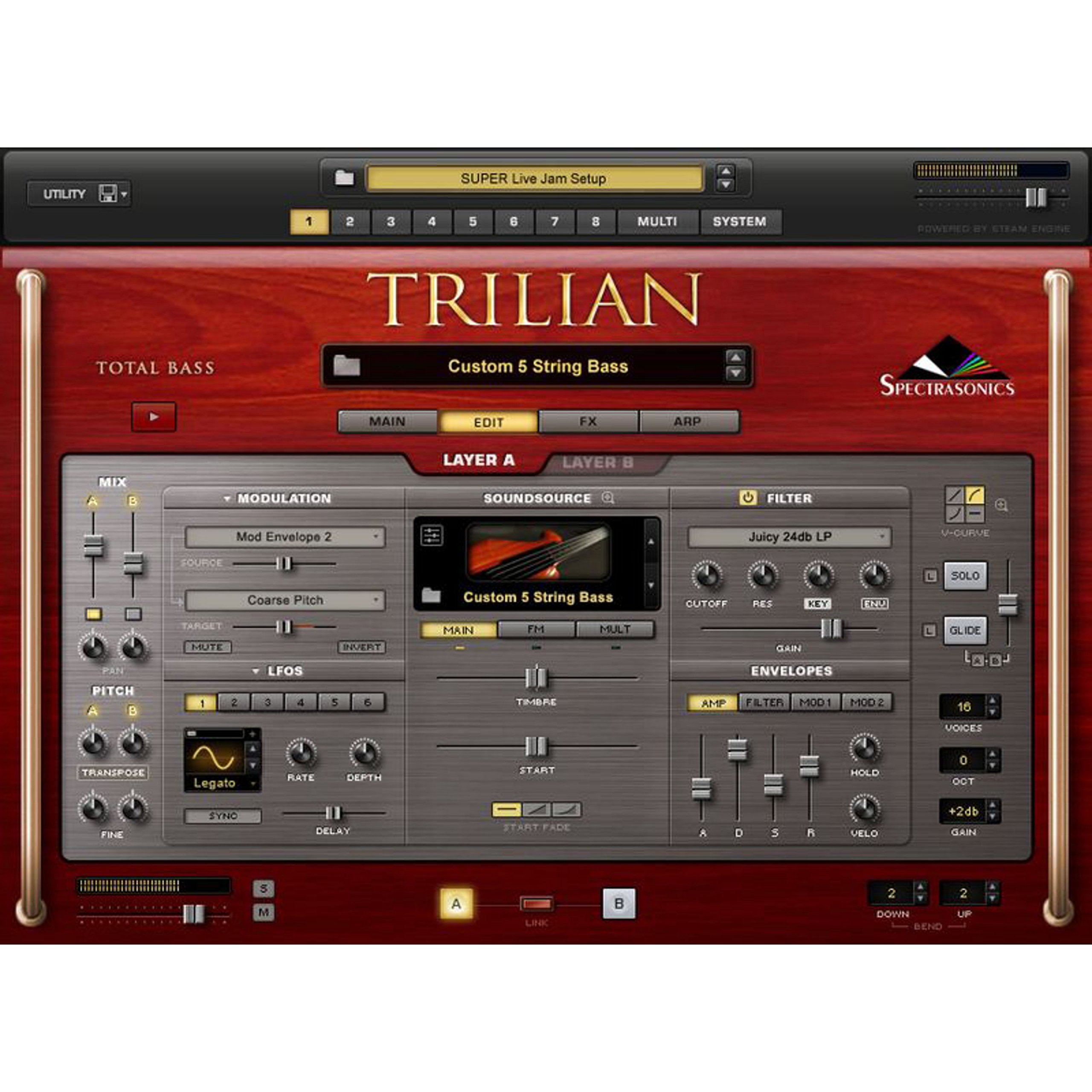 Amazon.com: Spectrasonics Trilian Bass Module Software : Musical