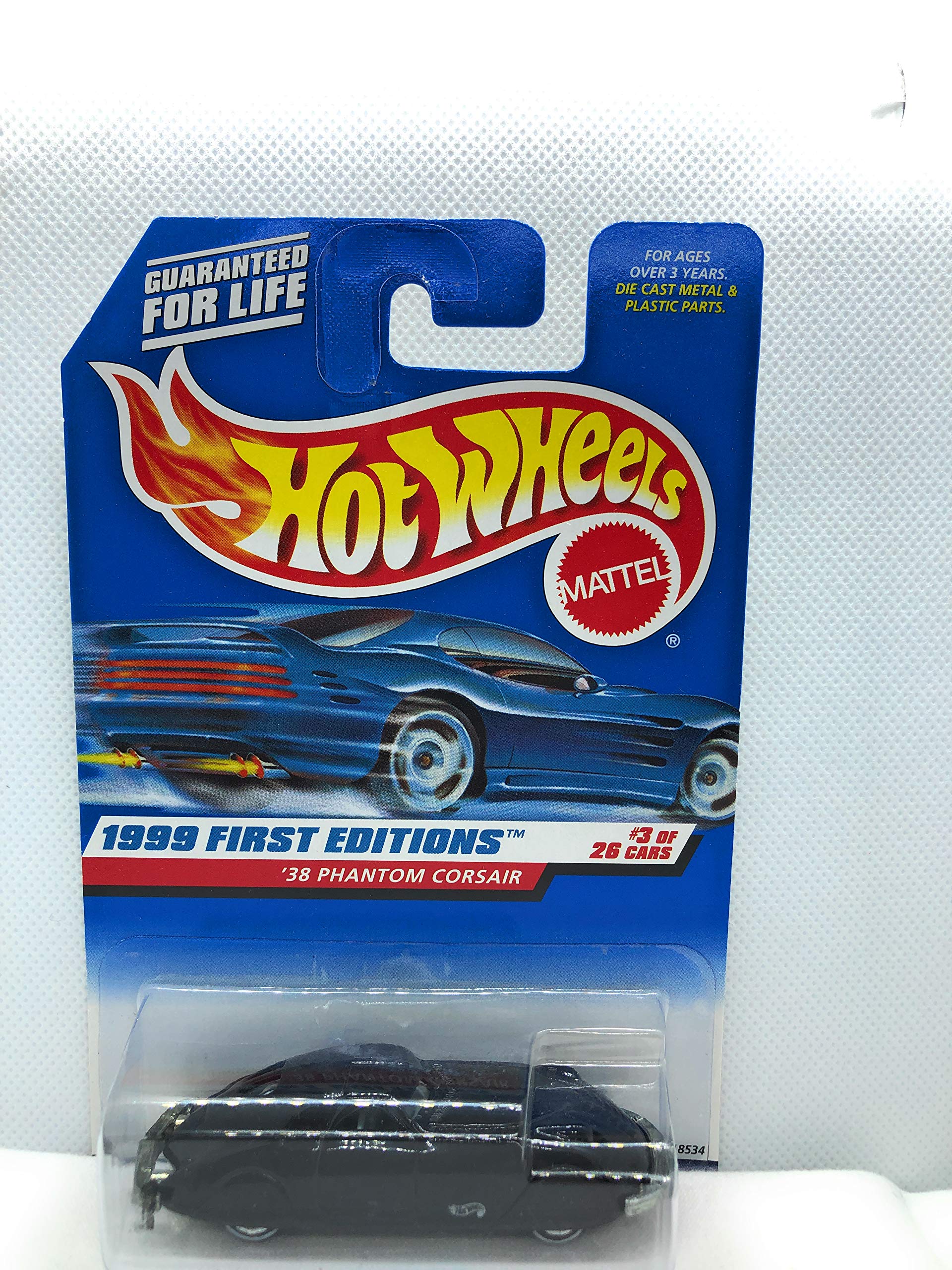 Amazon.com: Hot Wheels, '38 Phantom Corsair, 1999 First Editions 3