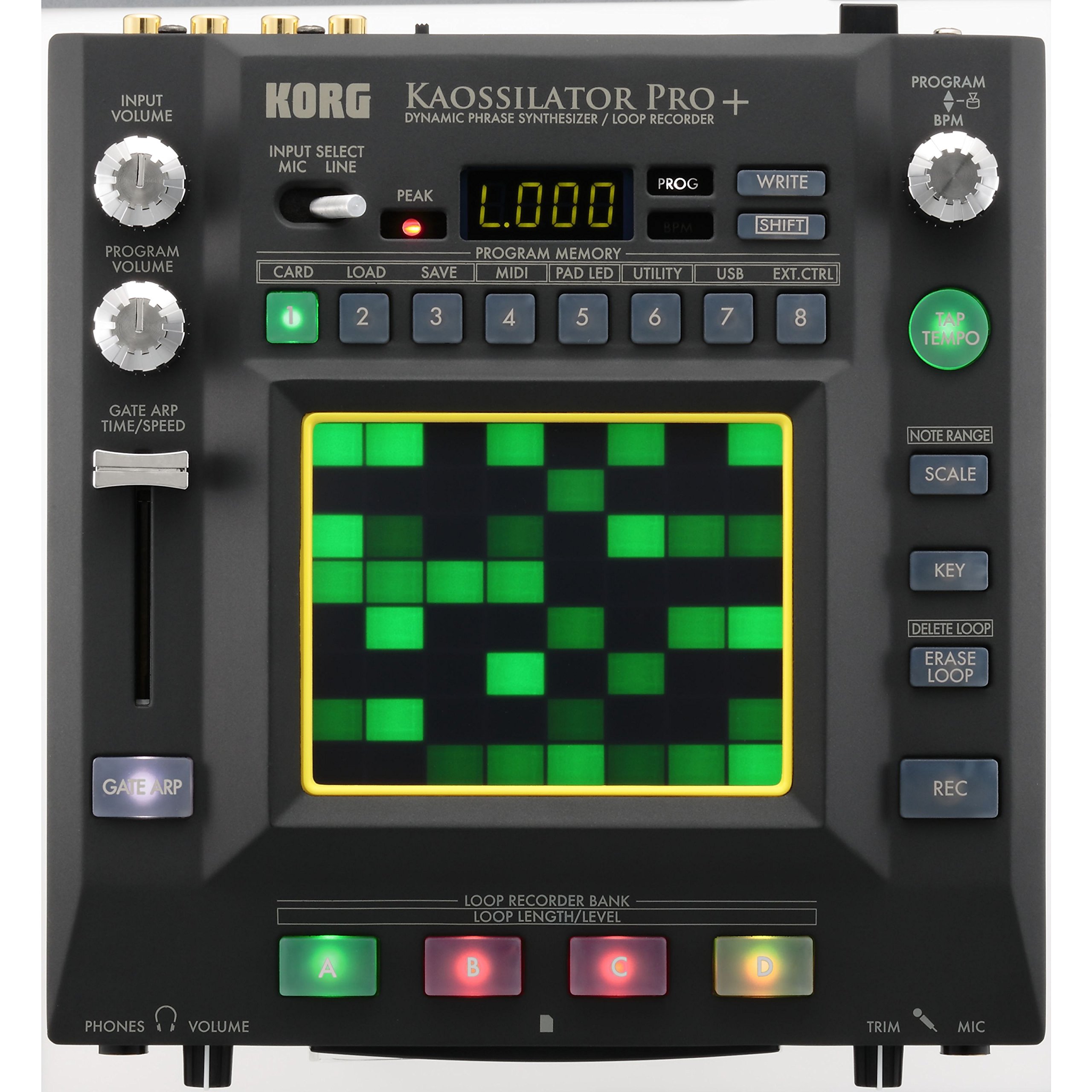 Amazon.com: Korg Kaossilator Pro+ Dynamic Phrase Synthesizer and