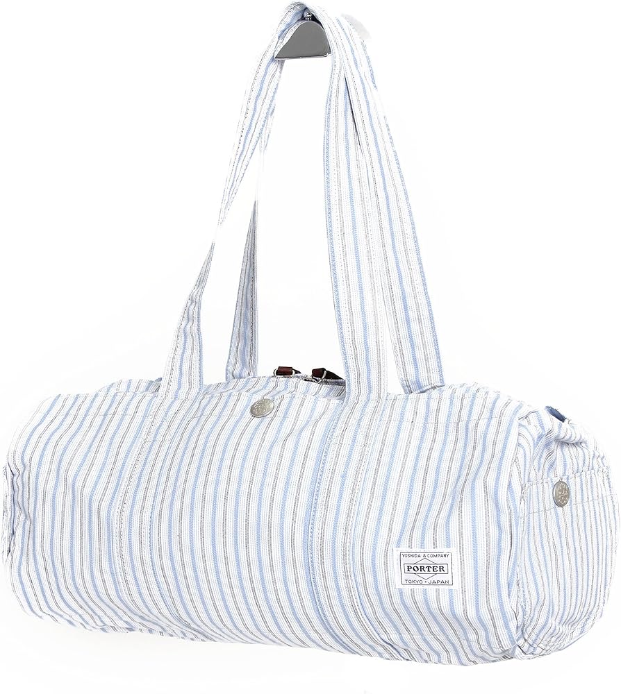 Amazon | [ポーター] 吉田カバン ブルーストライプ ボストンバッグ 708
