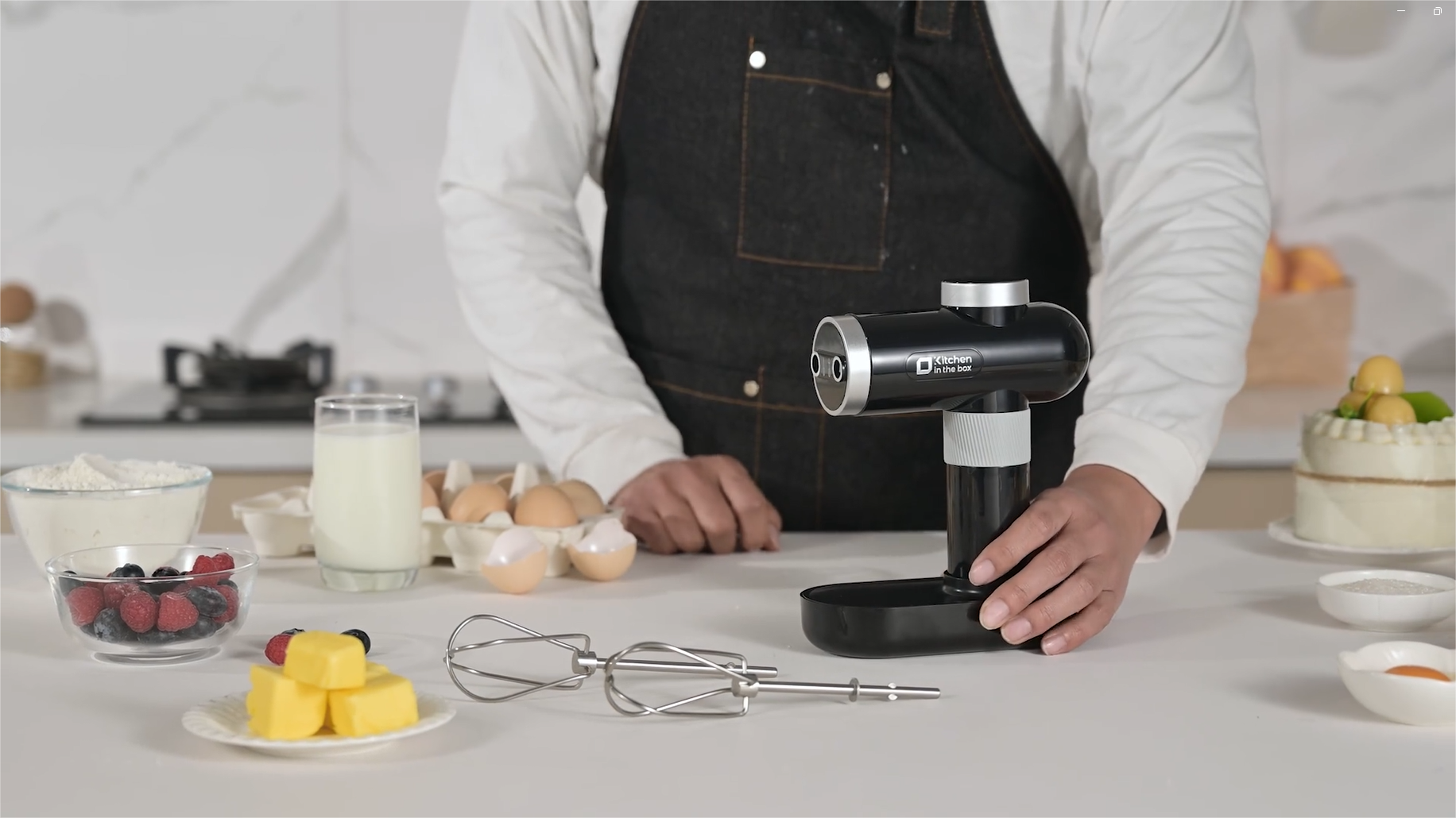 Amazon.com: Kitchen in the box Cordless Rechargeable Hand Mixer