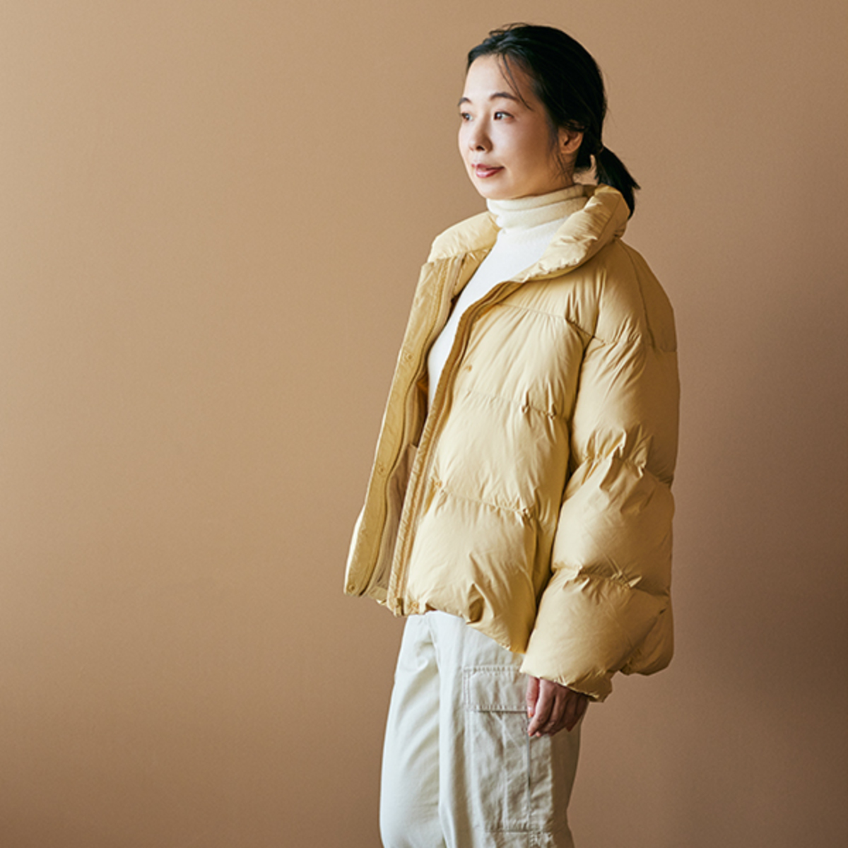アラフィフの「威圧感」を解消！ ユニクロ最新ダウン「優しげ＆大人の