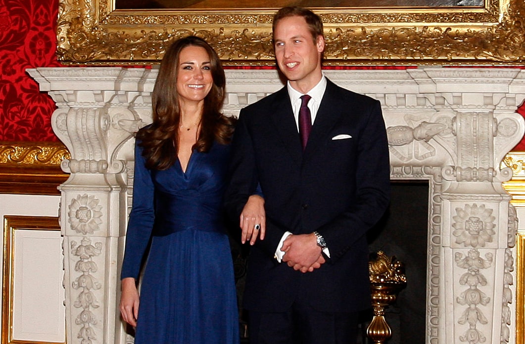 婚約10周年のキャサリン妃「会見では愛用のティファニーとダイアナ妃の