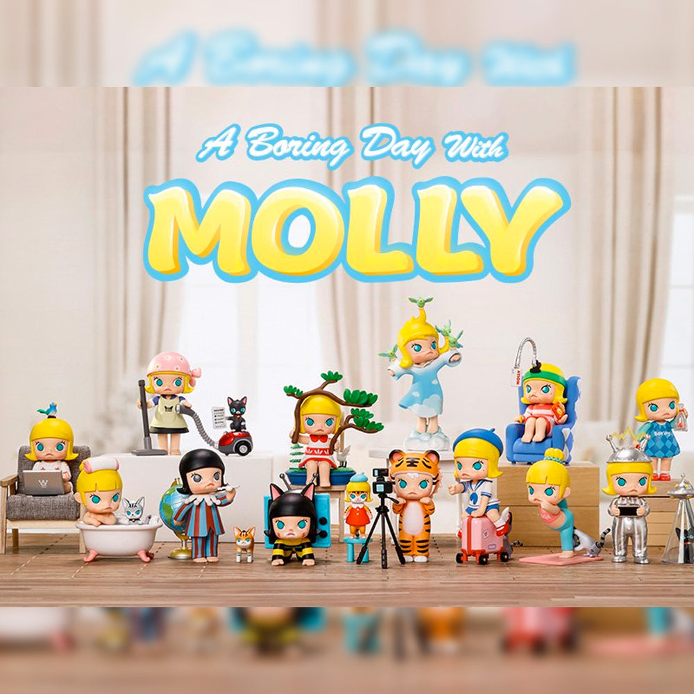 A Boring Day with Molly Blind Box Series by POP MART - Mindzai Toy
