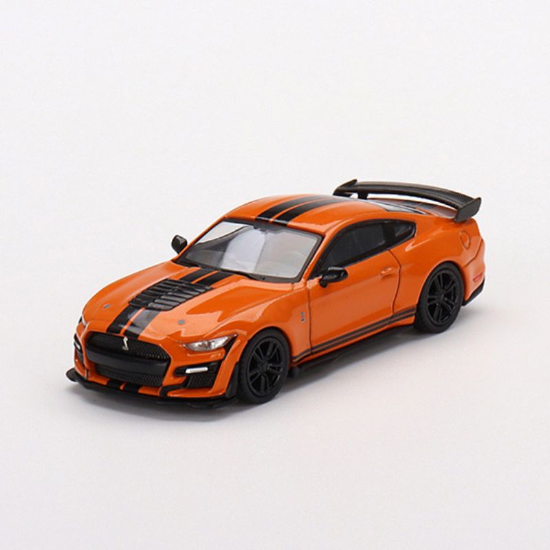 Ford Mustang Shelby GT500 Twister Orange By MINI GT - MINIATURE