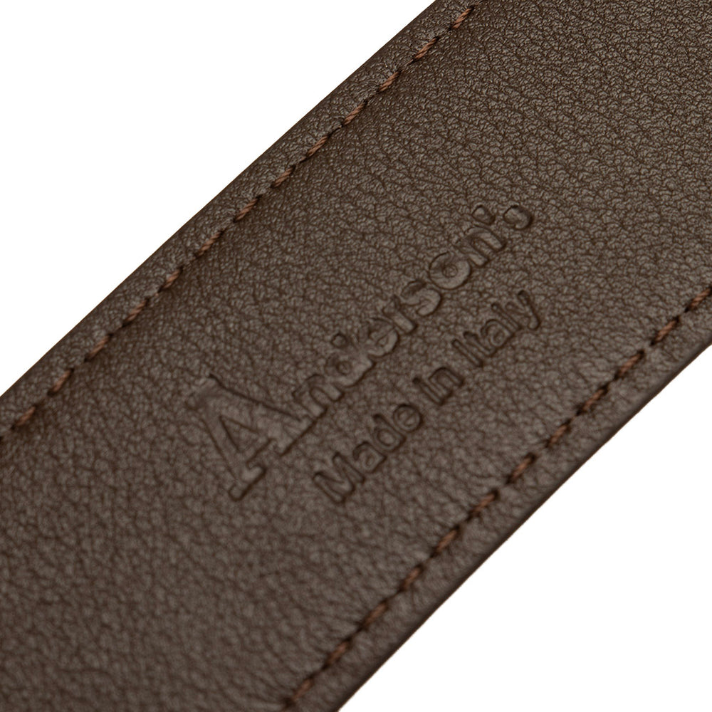 カーフ レザー アジャスタブルベルト ダークブラウン – MINIMAL WARDROBE