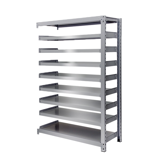 200kg/段 SUS304 中軽量ボルトレス ステンレス棚高さ1800 x 棚板4枚