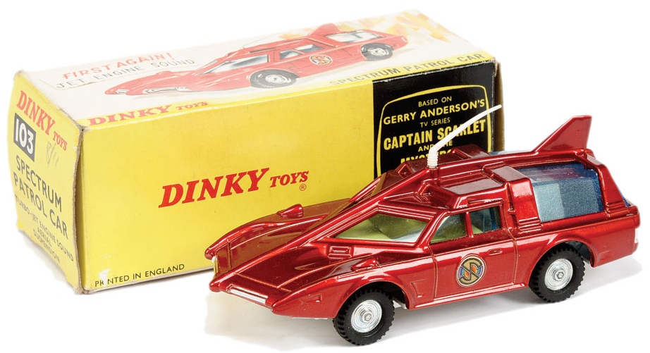 Captain Scarlet by Dinky – Mike Pigott's Diecast Toys & Models