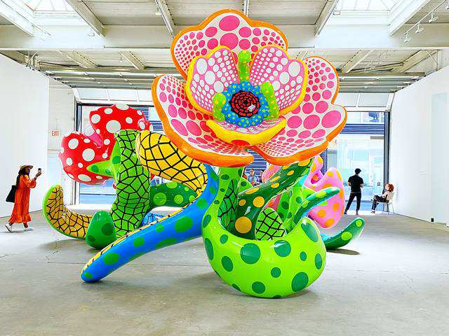 ニューヨーク 草間彌生 個展！チェルシーギャラリー David Zwirner