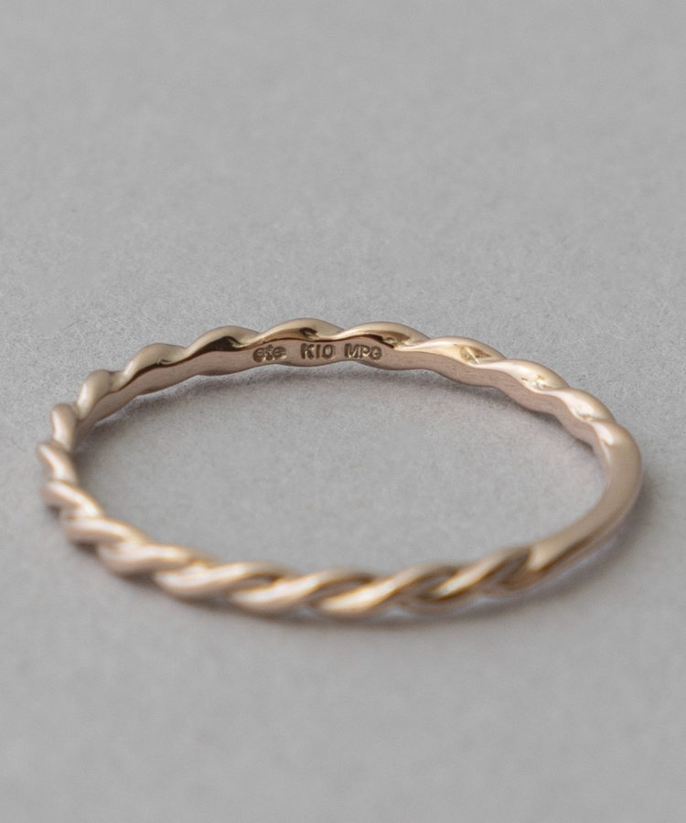 レイヤード] K10MPG ツイスト リング（710975） ｜ women（ウィメンズ