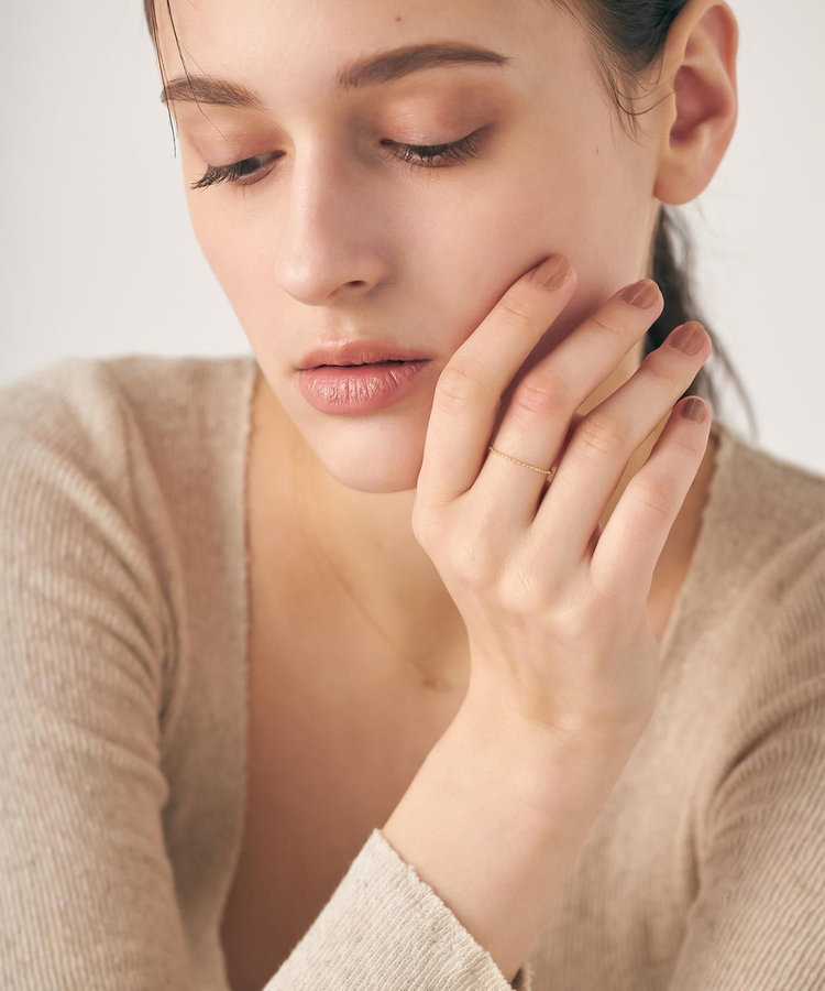 レイヤード] K10YG ボールチェーン リング（711000） ｜ women