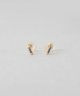 K10YG ダイヤモンド ピアス（037607） ｜ women（ウィメンズ