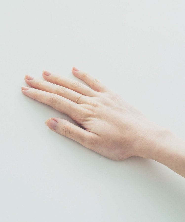 K18YG スキニー リング（201004） ｜ women（ウィメンズ） ｜ ete／ete