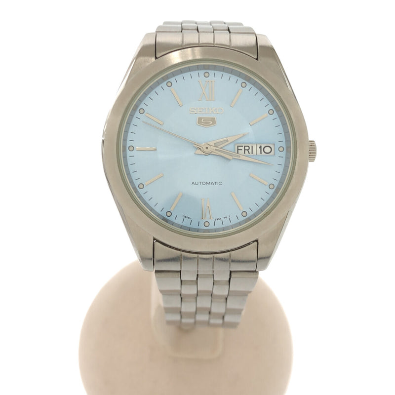 腕時計 稼働 セイコー 5 ファイブ SEIKO アイスブルー 7S26-0420 自動