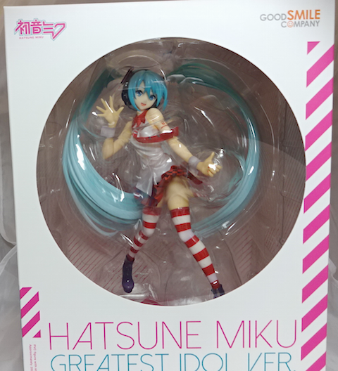 本日発売！『初音ミク グレイテスト・アイドルVer.』フィギュア