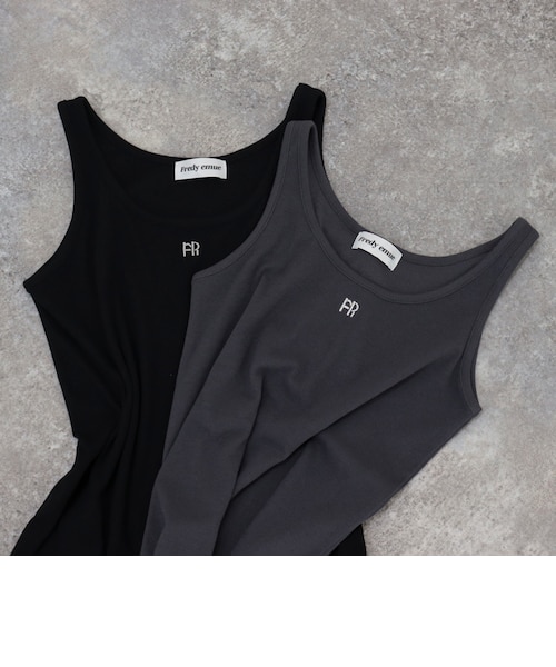 FR刺繍タンクトップ｜フレディ＆グロスターの通販｜&mall（アンド