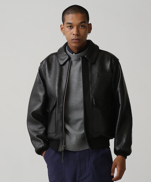 A-2 FLIGHT JACKET ANTIQUE LAMB｜アヴィレックスの通販｜&mall