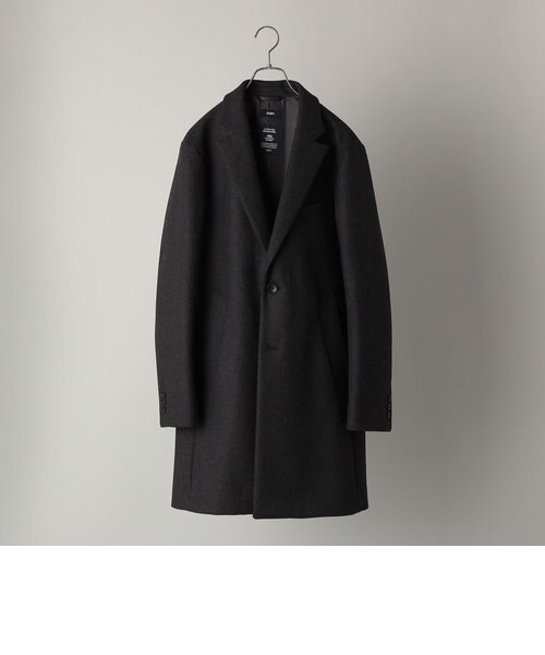 SHIPS:スーパー160'S メリノウール メルトン チェスターコート