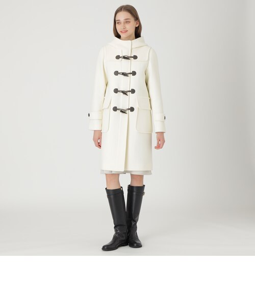 一部店舗限定】パイルメルトンダッフルコート｜ブルーレーベルブラック