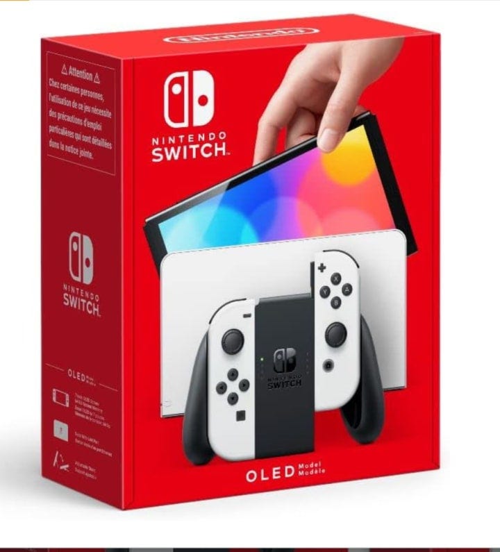 Nintendo Switch OLED White: A Brighter Gaming Experience | by