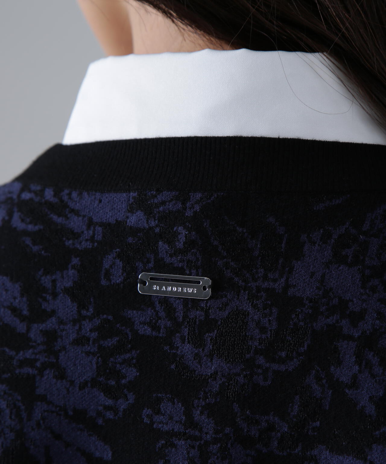 16Gボニースコットランドジャガードニットカーディガン (WOMENS) | St