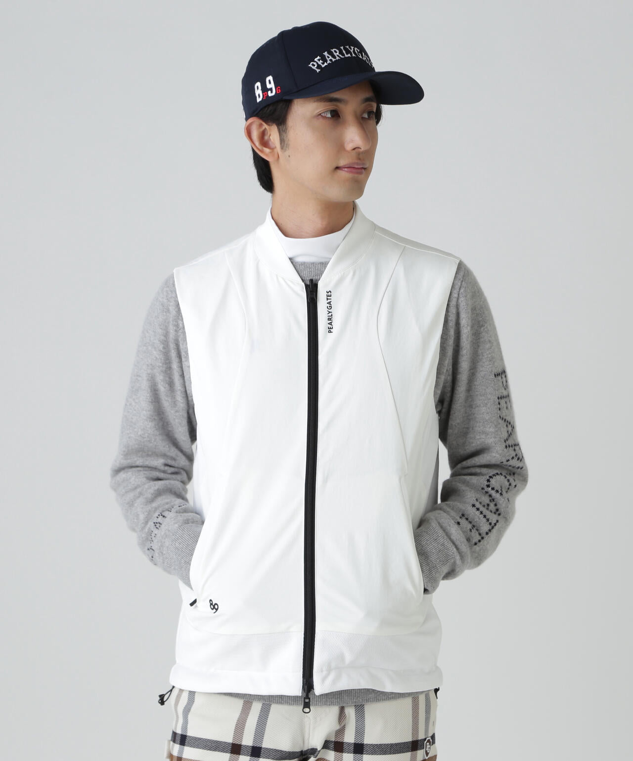 テックスブリッド フルジップベスト | PEARLY GATES（パーリーゲイツ