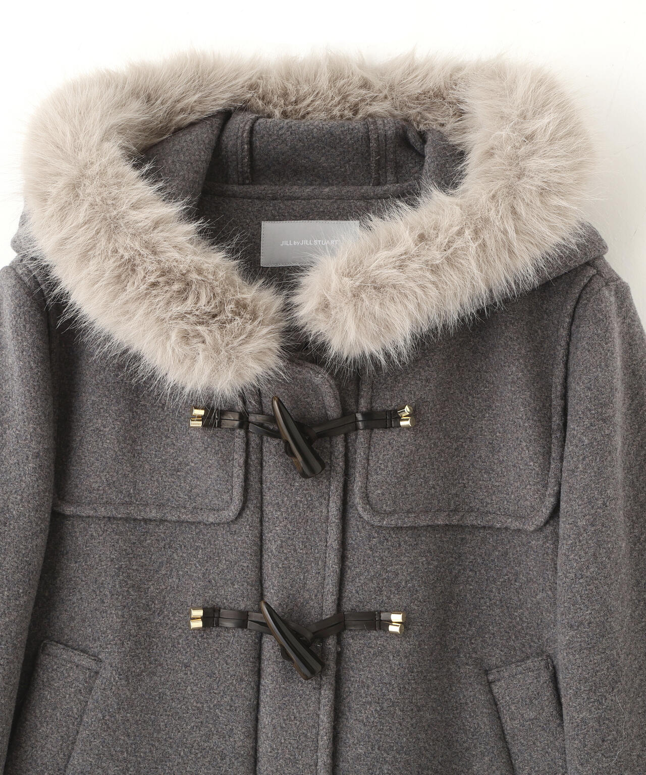 フェイクファー付ショートダッフルコート | JILL by JILL STUART（ジル