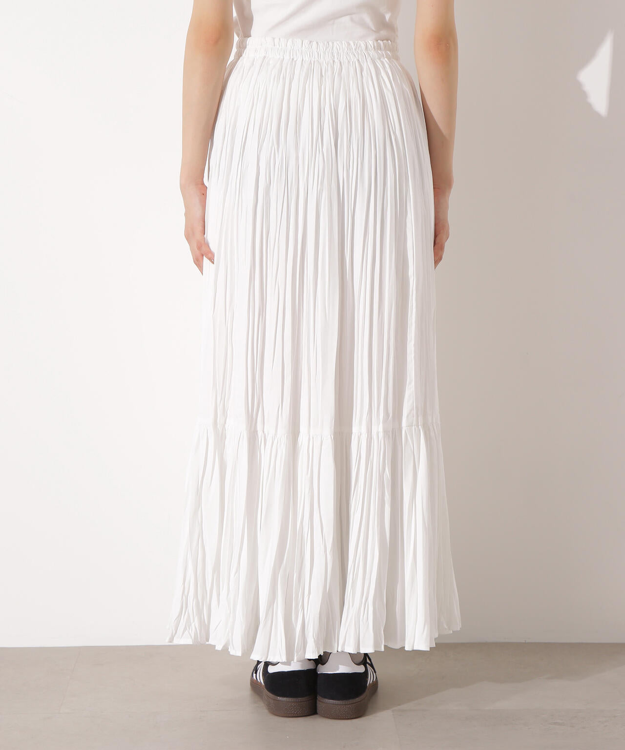 ティアードプリーツスカート | N. Natural Beauty Basic*（エヌ