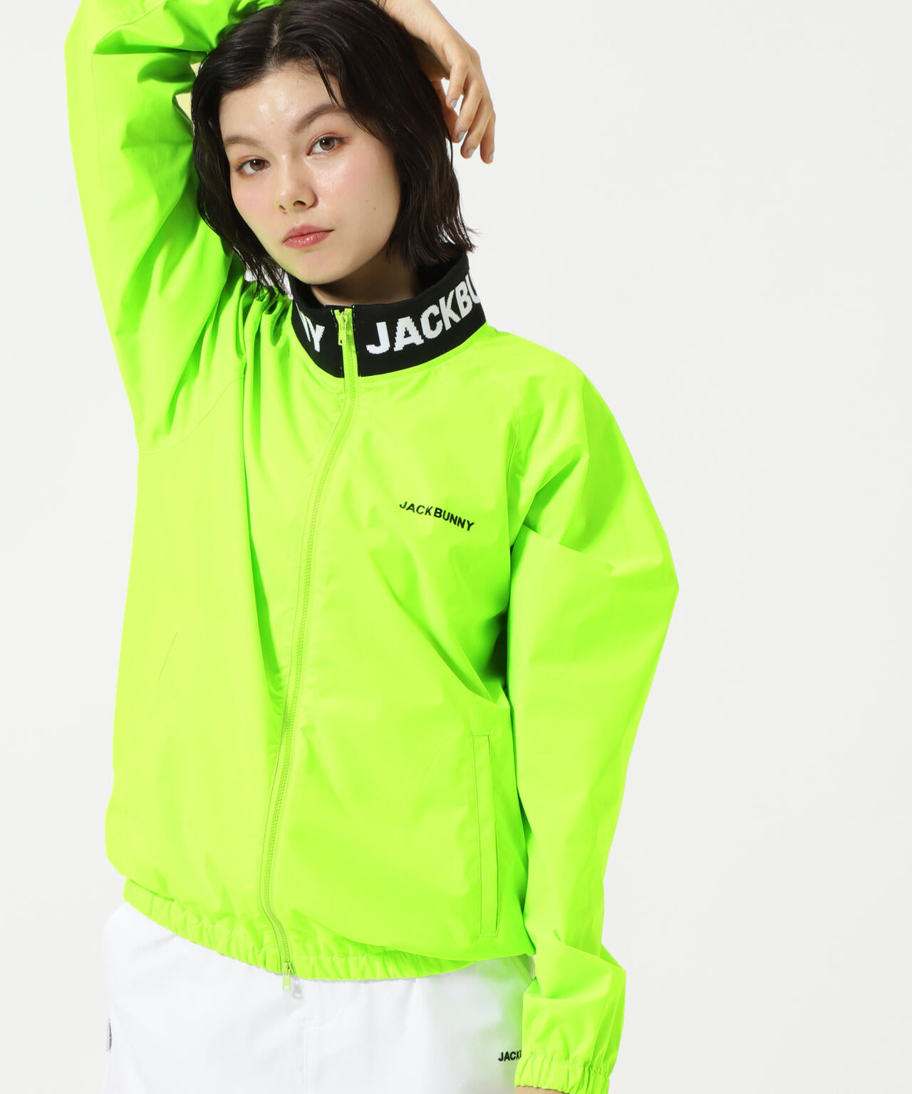 裏メッシュフルジップアップブルゾン | Jack Bunny!!（ジャックバニー