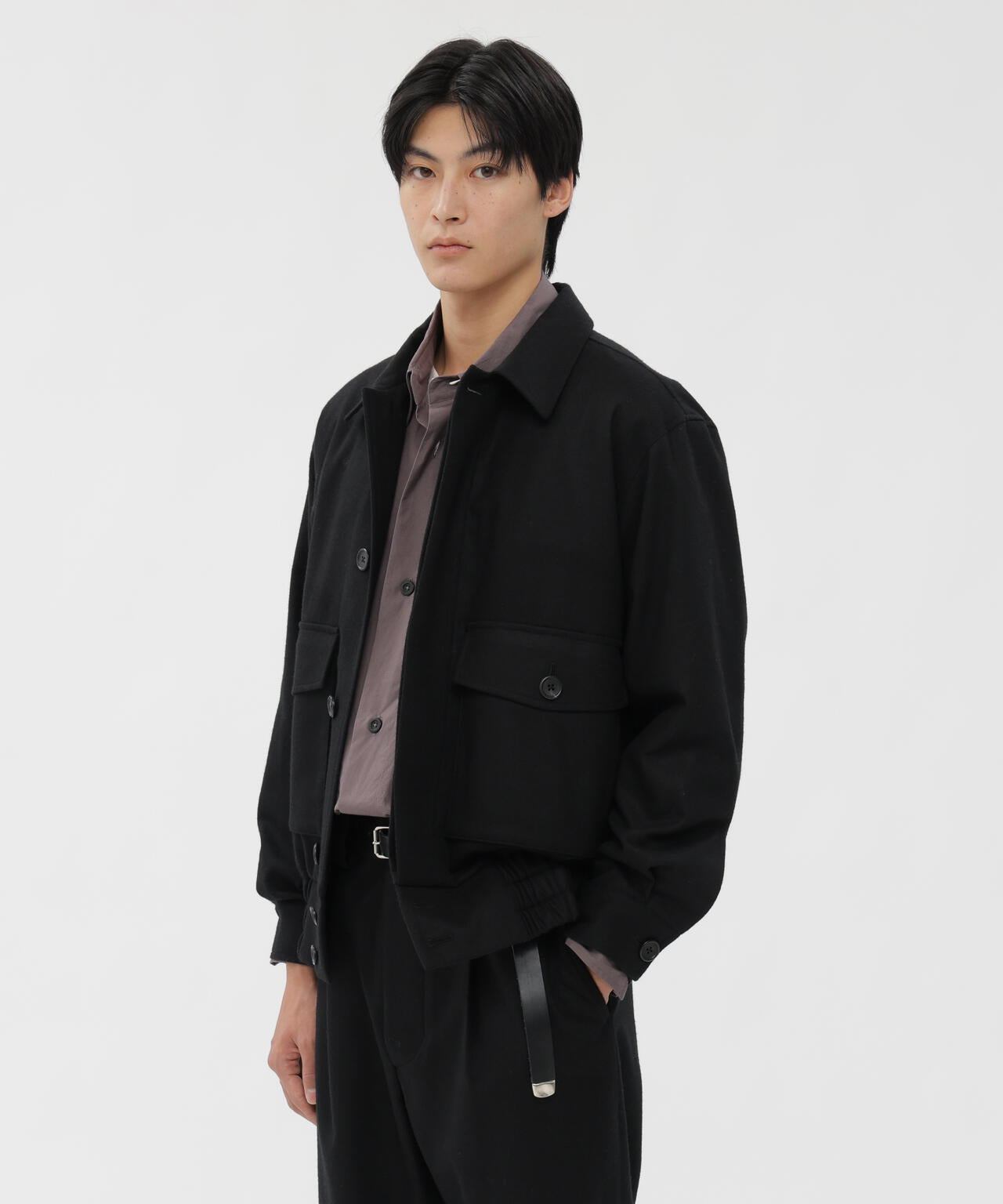 FLANNEL BLOUSON | MARGARET HOWELL（マーガレット・ハウエル