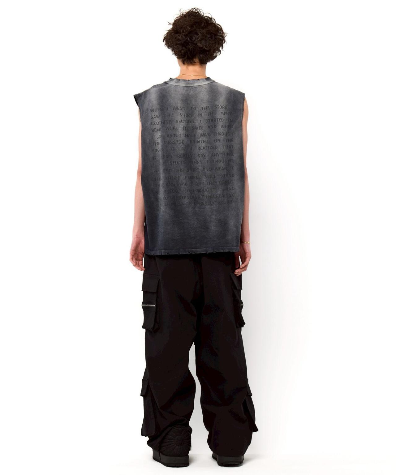 DankeSchon/ダンケシェーン/PREMIUM SUPER STRETCH TC BLACK WIDE ZIP