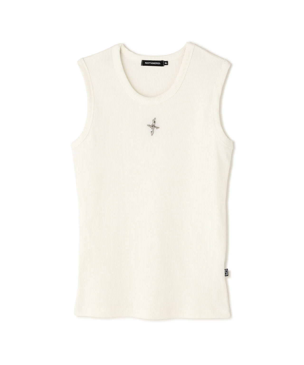NOT4NERD/ノットフォーナード/4 SYMBOL RIBBED SLEEVELESS | L.H.P