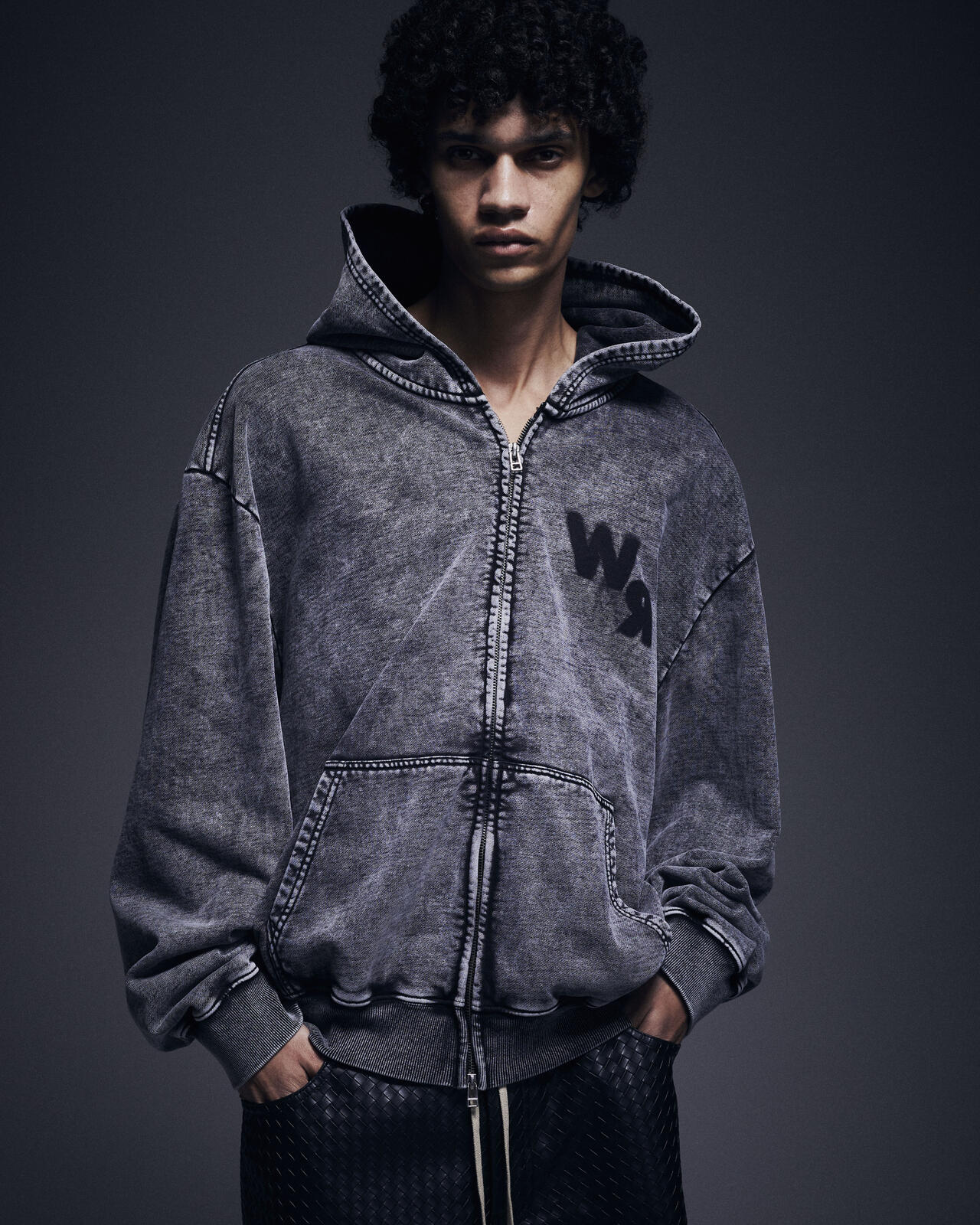 DankeSchon/ダンケシェーン/CHEMICAL SWEAT ZIP HOODIE | L.H.P