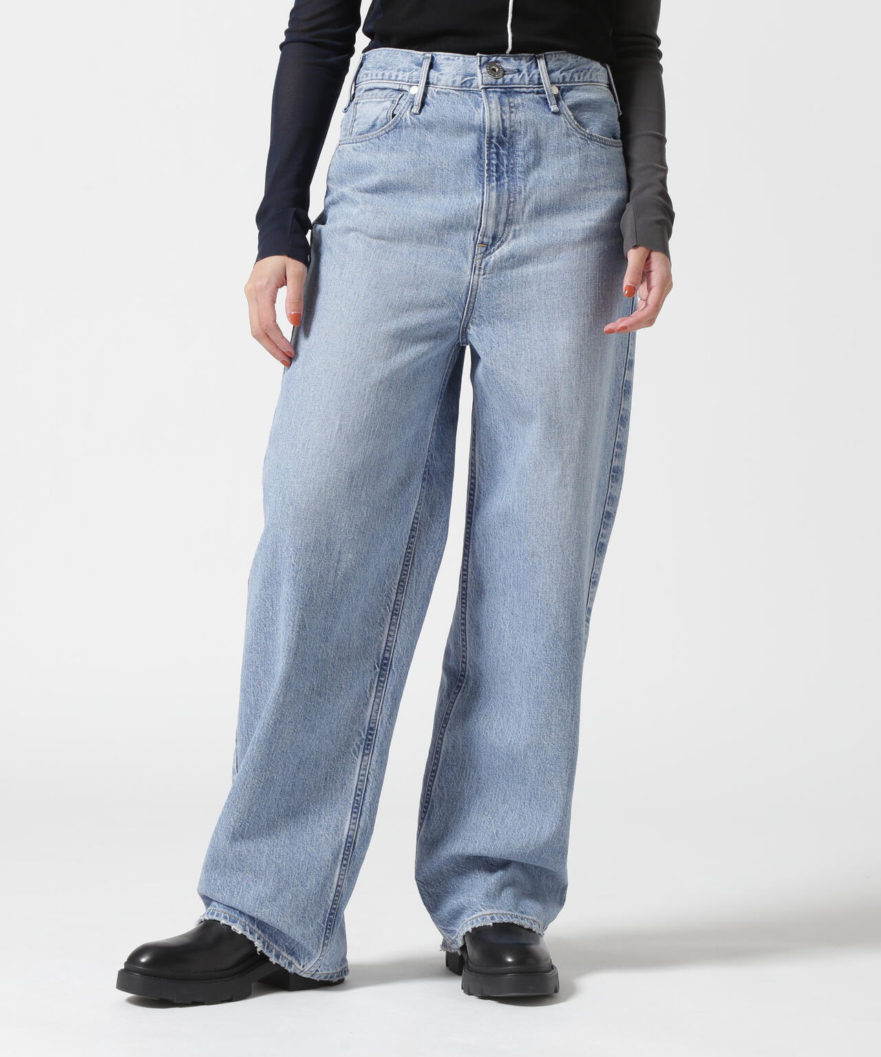 upper hights（アッパーハイツ）THE NIECE/ハイライズストレート | B