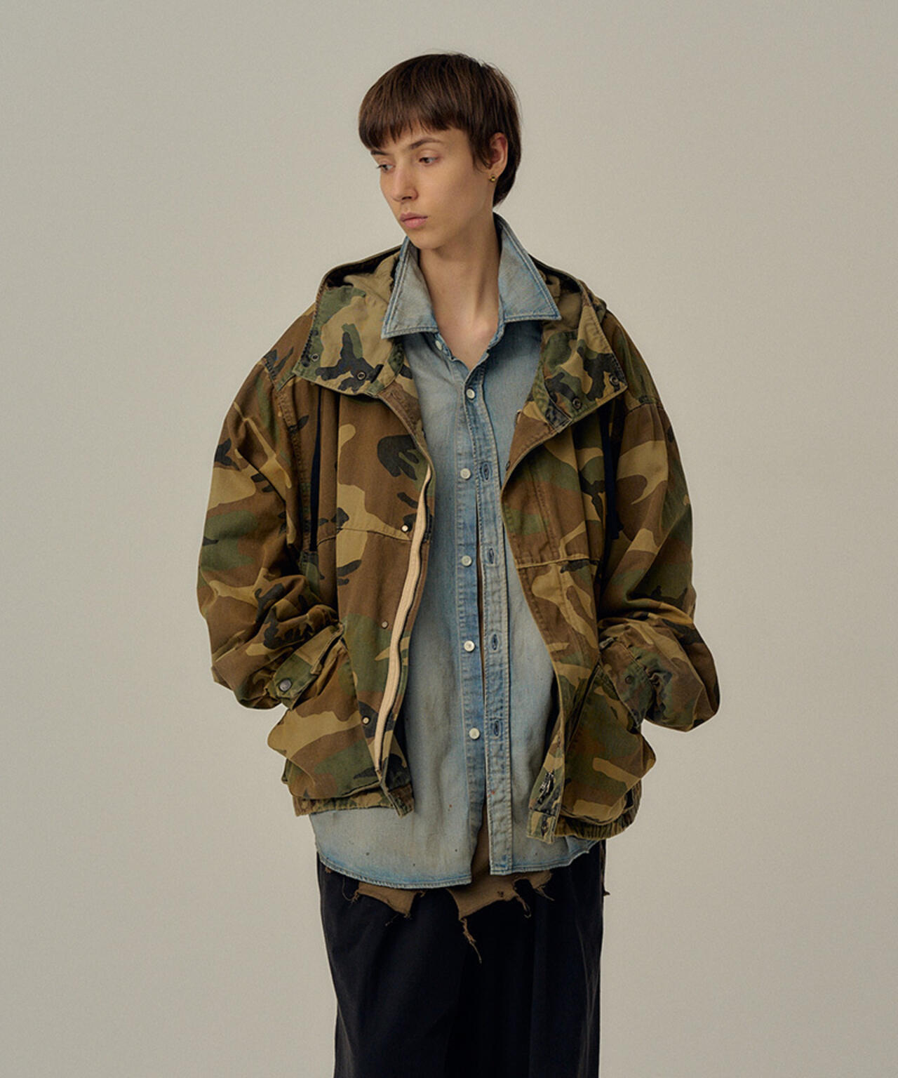 ANCELLM/アンセルム/CAMO ZIPUP HOODIE | GARDEN（ガーデン） ｜【公式