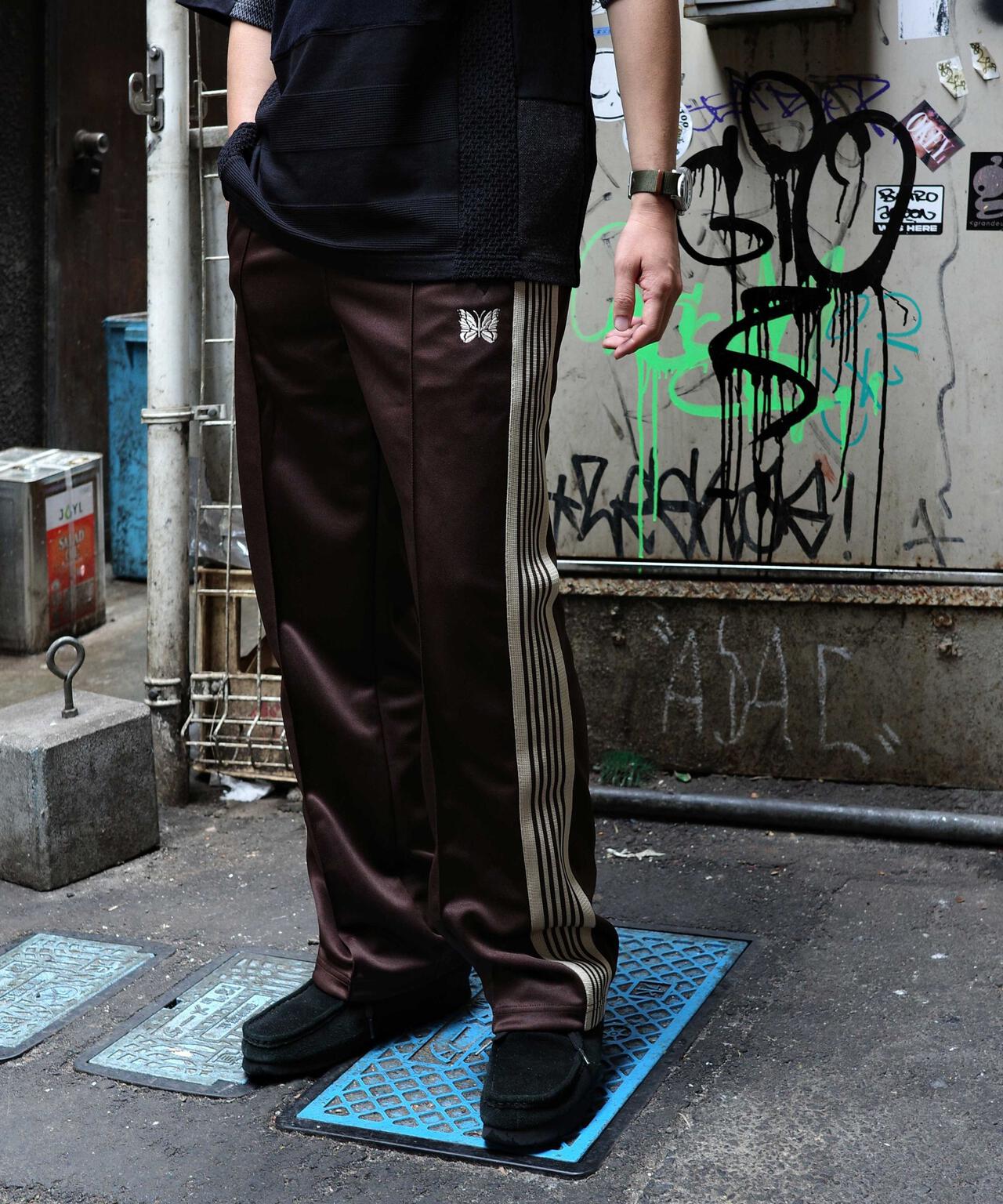 Needles/ニードルズ 別注TRACK PANT - POLY SMOOTH | BEAVER（ビーバー