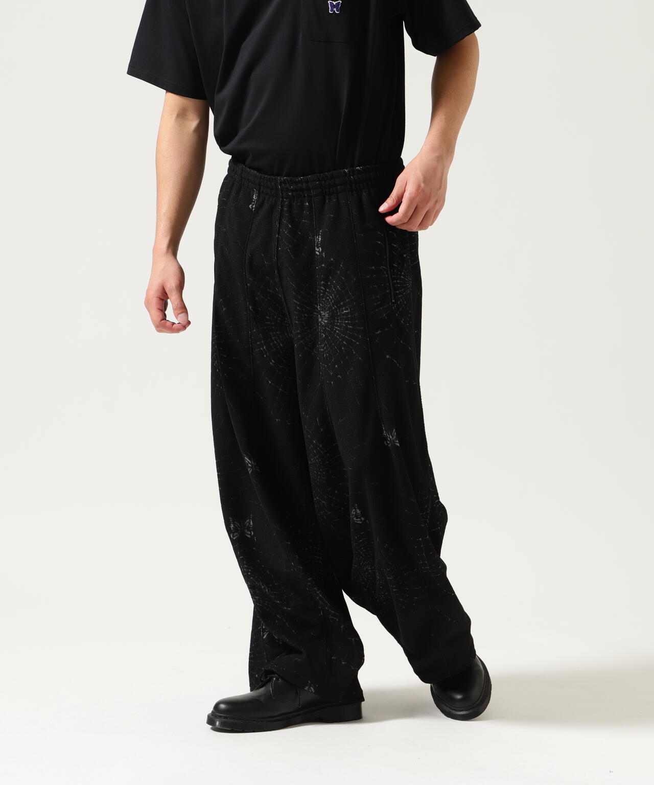 Needles/ニードルズ H.D. Track Pant - Pile Jacquard / Spider Web