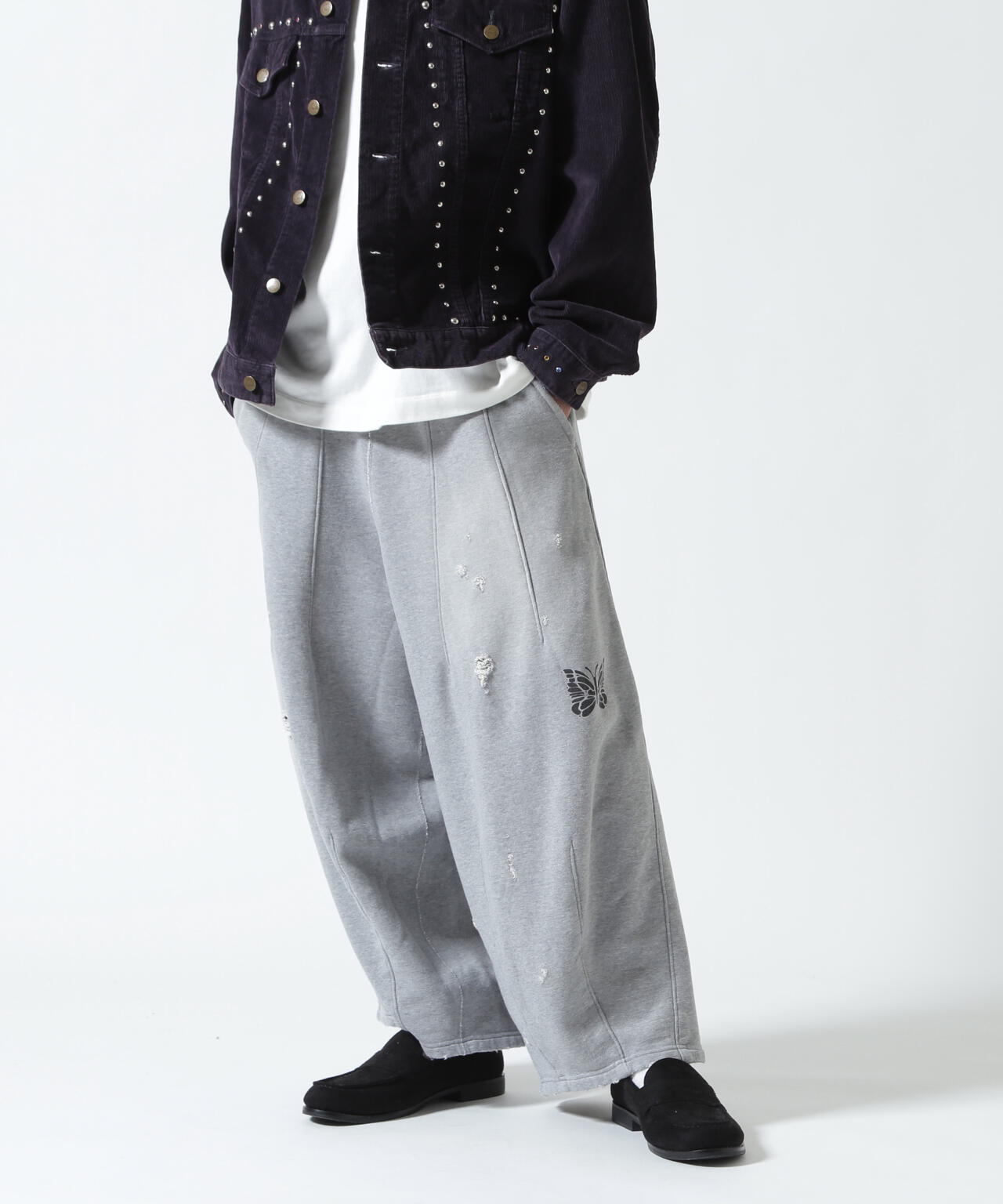 Needles/ニードルズ Deconstructed H.D. Sweat Pant - Cotton French