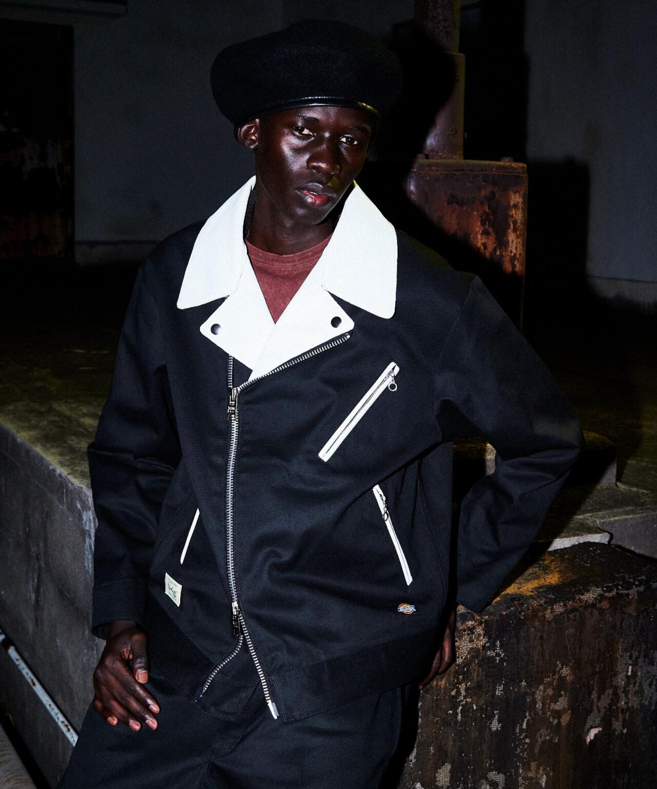 DICKIES/ディッキーズ/LEATHER COMB. DOUBLE RIDERS/レザーコンビ